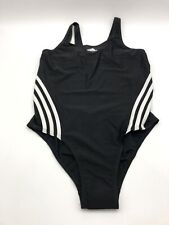 Używany, adidas Damski strój kąpielowy, odporny na chlor, z recyklingu, czarno-biały, rozmiar 40 na sprzedaż  PL