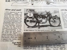 175 mike hailwood for sale  BRIGHTON