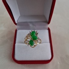 Damen goldring 585 gebraucht kaufen  Quedlinburg