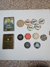 Cartões selados e fichas de pôquer do Fallout New Vegas comprar usado  Enviando para Brazil