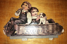 Beautiful waffled chromolithog d'occasion  Expédié en Belgium