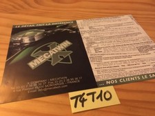 Mecatwin moto prospectus d'occasion  Decize