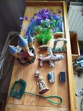 Aquarium decorations ruined for sale  WARRINGTON