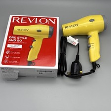 Secador de cabelo compacto Revlon RVDR5260 1875W amarelo leve comprar usado Secador de cabelo compacto Revlon RVDR5260 1875W amarelo leve comprar usado  Enviando para Brazil