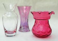 Vintage pink glass for sale  WARRINGTON
