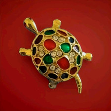 Broche petite tortue d'occasion  Soisy-sous-Montmorency