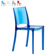 Chaise empilable transparente d'occasion  Nice-