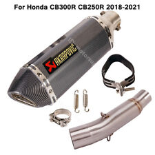 Chinelo para Honda CB300R CB250R 2018-2021 Sistema de Escape Silenciador Pontas Tubo Link Médio, usado comprar usado Chinelo para Honda CB300R CB250R 2018-2021 Sistema de Escape Silenciador Pontas Tubo Link Médio, usado comprar usado  Enviando para Brazil