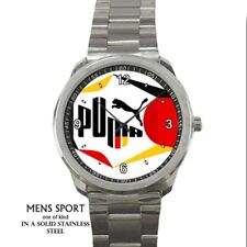 Qualidade superior! Relógio esportivo unissex de metal logotipo Puma!! comprar usado  Enviando para Brazil