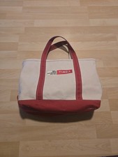 Bolsa de compras LL Bean barco e bolsa tote lona vermelha média Timex 160º aniversário  comprar usado  Enviando para Brazil