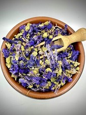 Té de malva azul seco 20g-1.9kg - Malva Sylvestris comprar usado  Enviando para Brazil