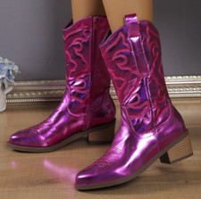 Cowboy boots mid for sale  UK