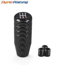 Pomello Cambio Auto 5 Marce in Alluminio Stile Carbonio - Universale 8/10/12mm comprar usado  Enviando para Brazil