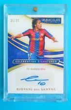 Usado, 2020 Immaculate Barcelona Giovanni Dos Santos comemora Auto 1/25 Sem paralelo SP comprar usado  Enviando para Brazil
