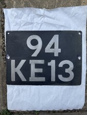 Military vehicle reg for sale  SHEFFIELD