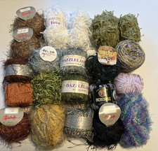 Novelty yarn lot for sale  Barre