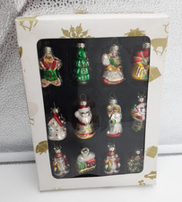 Set glass christmas for sale  ST. LEONARDS-ON-SEA