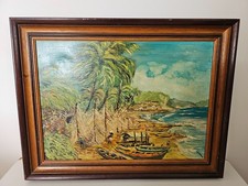 Tableau huile toile d'occasion  Messigny-et-Vantoux