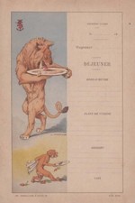 Menu bateau lion d'occasion  Lurcy-Lévis