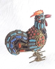 Gorgeous brass rooster for sale  ILFORD