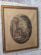 Ancienne paire gravures d'occasion  Beaurepaire