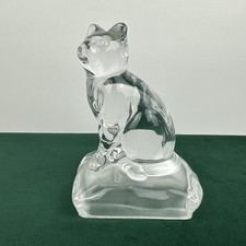 Cat figurine clear for sale  Cullman