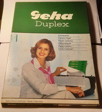 Geha duplex kohlepapier gebraucht kaufen  Hannover