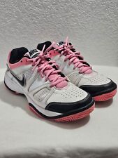 Zapato Tenis Nike City Court EE. UU. Mujer Talla 10 Rosa Blanco, usado segunda mano  Embacar hacia Argentina