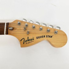 Guitarra elétrica Tokai Silver Star usada 7% trastes, pescoço plano, bochechas captadoras comprar usado Guitarra elétrica Tokai Silver Star usada 7% trastes, pescoço plano, bochechas captadoras comprar usado  Enviando para Brazil