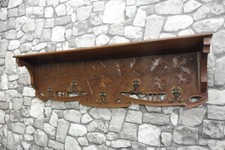 Usado, Lindo rack de madeira vintage Hall Tree Coat Rack estado superior comprar usado  Enviando para Brazil