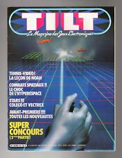 Tilt magazine 1983 d'occasion  Marcillat-en-Combraille