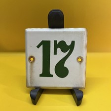 Altes emailschild hausnummer gebraucht kaufen  Marienberg, Pobershau