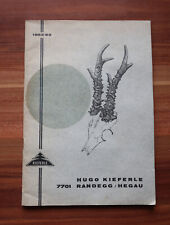 Rig hauptkatalog hugo gebraucht kaufen  Hamburg