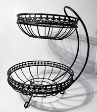 Tiered black metal for sale  Hawthorne