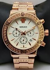 Luxury versace chronograph for sale  LONDON