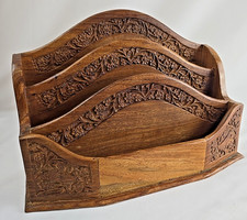 Vtg. hand carved for sale  Etters