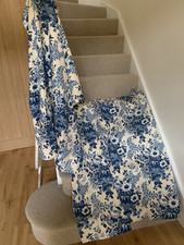 Blue white floral for sale  HEREFORD