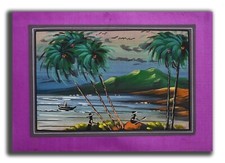 Apaisado Pintura Hecho a Mano Lavar Estilo Contemporáneo Arte 20.3x26cm Pn2396, usado comprar usado  Enviando para Brazil