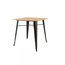 wooden top table metal frame for sale wooden top table metal frame for sale Round Lake