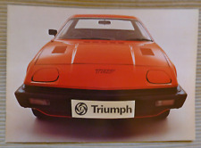 Triumph tr7 original for sale  LEDBURY
