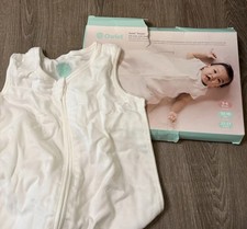 Dormitório Owlet Dream com Swaddle, saco de dormir para bebê e envoltório branco, 3 a 6 meses, usado comprar usado  Enviando para Brazil