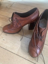 womens heeled brogues for sale  DOWNHAM MARKET