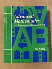 Saxon advanced mathematics for sale  Florence