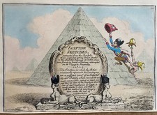 James gillray egyption for sale  SWAFFHAM