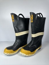 Usado, Servus Fire Boots Size 10 Black Yellow Steel Shank Steel Midsole Made in USA comprar usado Usado, Servus Fire Boots Size 10 Black Yellow Steel Shank Steel Midsole Made in USA comprar usado  Enviando para Brazil
