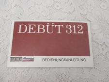 1976 debüt 312 gebraucht kaufen  Tharandt