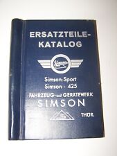 Ersatzteile katalog simson gebraucht kaufen  Alzenau