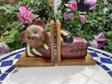 Wooden teddy bear for sale  SWINDON