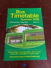 Bus timetable summer for sale  BRISTOL