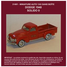 1780 miniature dodge d'occasion  Mehun-sur-Yèvre